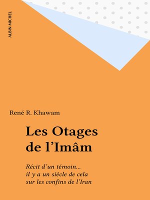 cover image of Les Otages de l'Imâm